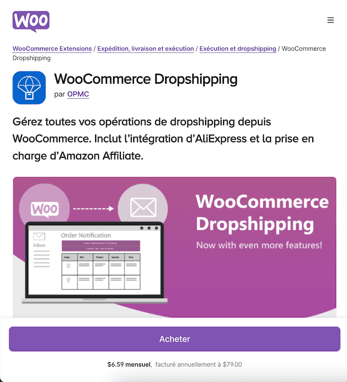 woocommerce Shopify ou WooCommerce pour le dropshipping France